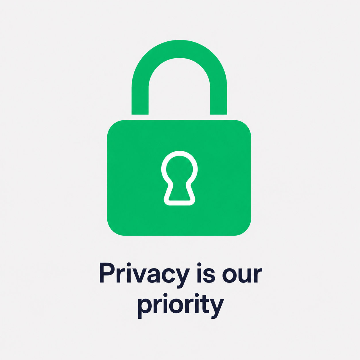 Privacy is our priority